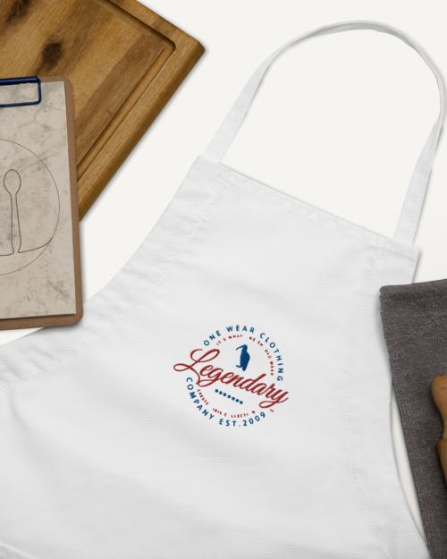 Embroidered Apron