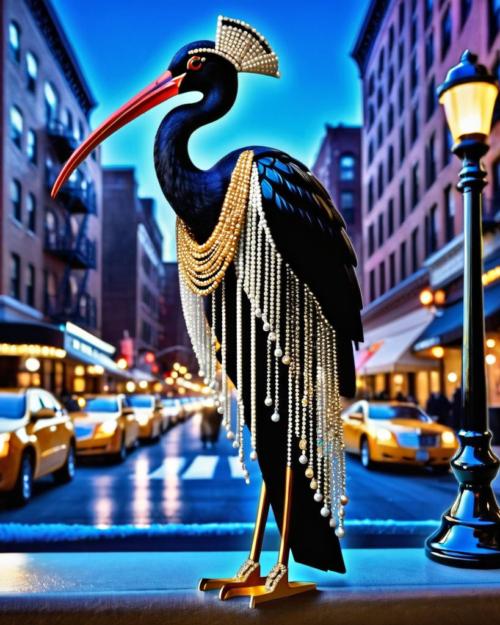 Harlem Renaissance Ibis: Design 01