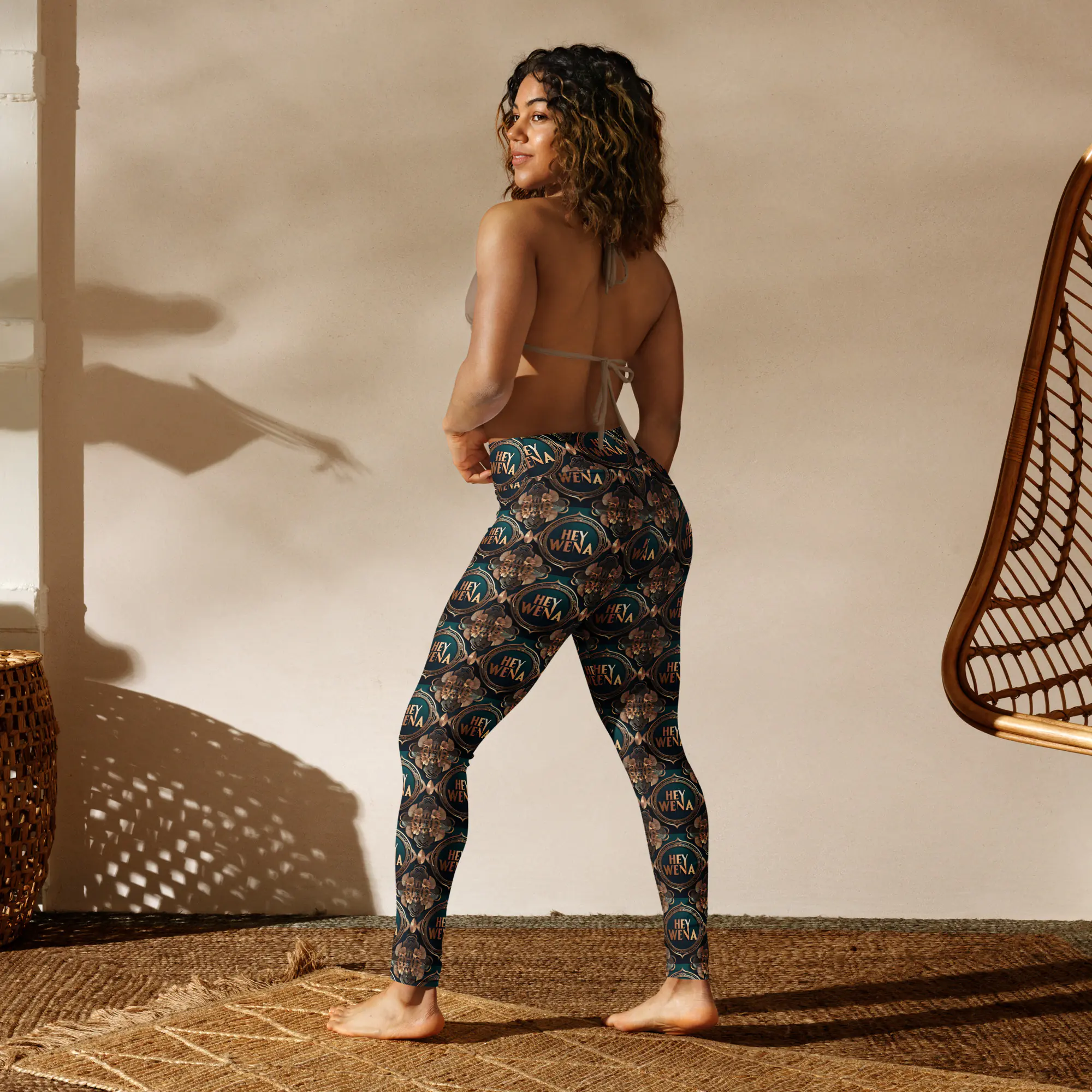 Hey Wena: Design 06 Pattern – Yoga Leggings - Image 4