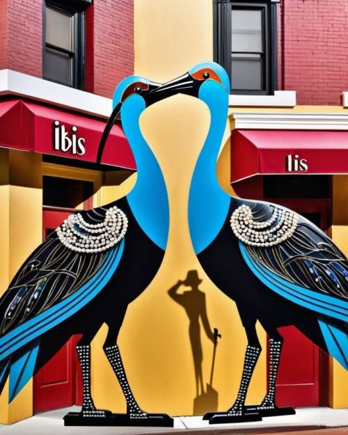 Harlem Renaissance Ibis: Design 01