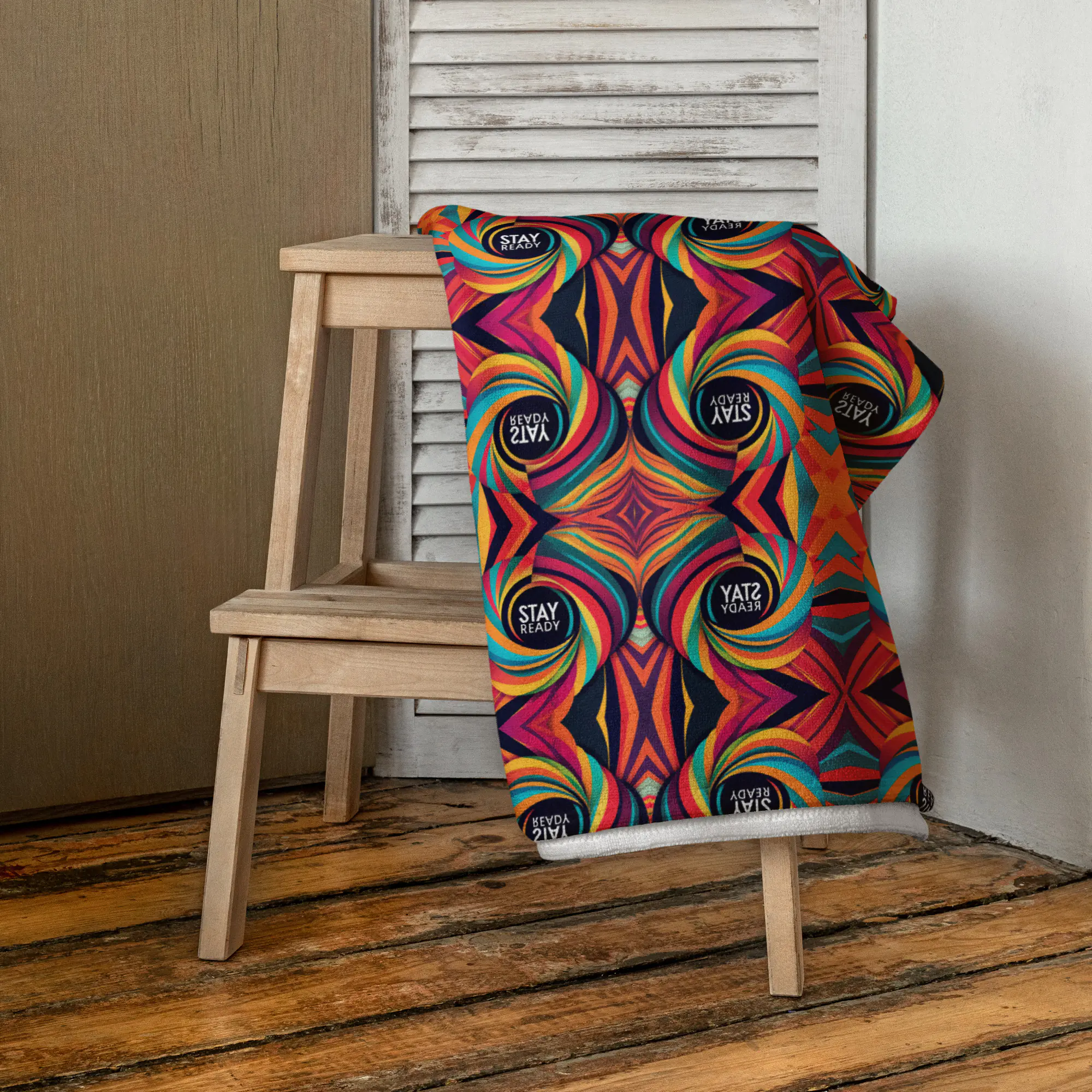 Stay Ready: Design 01 - Towel - Image 2