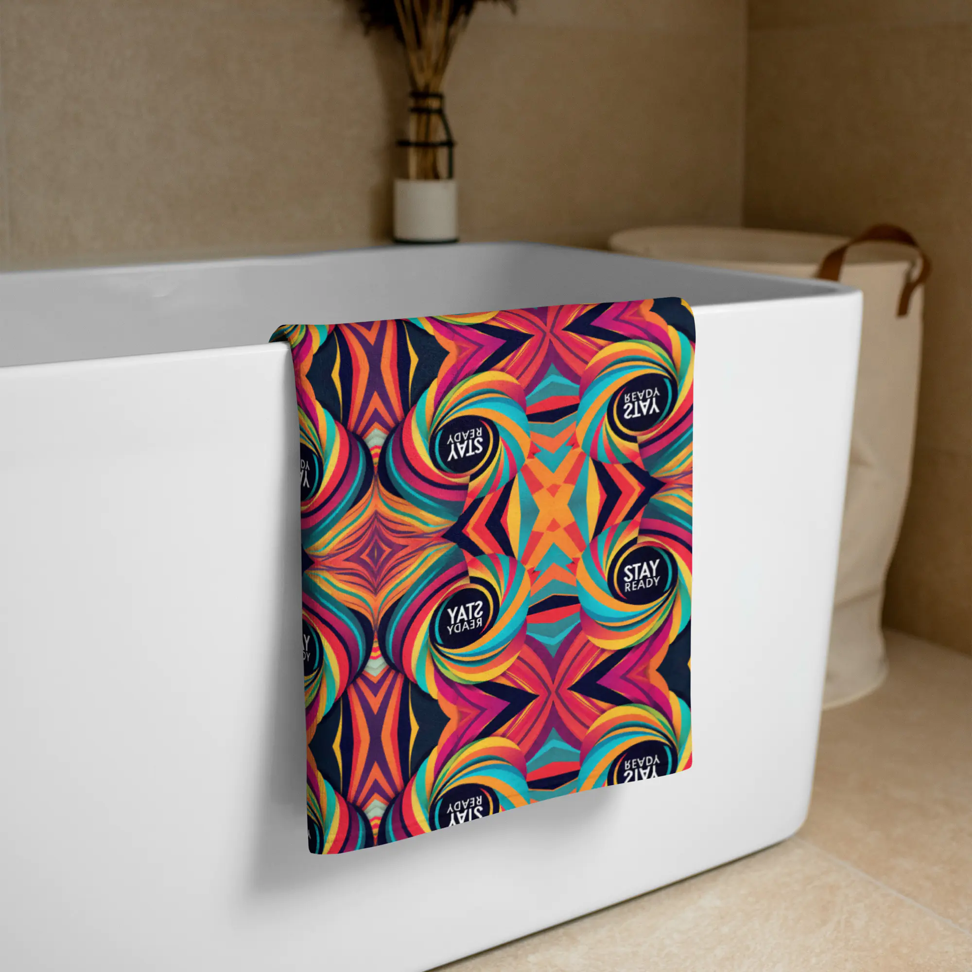 Stay Ready: Design 01 - Towel - Image 4