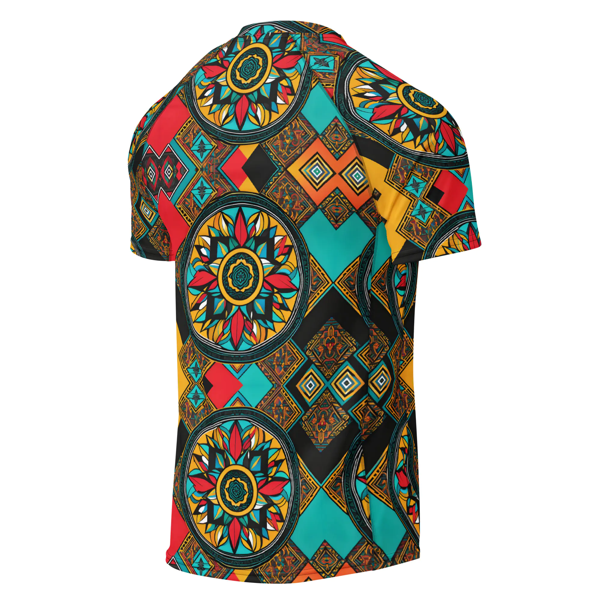 Quinnetukut Apparel: Design 07 – Men’s Rash guard - Image 4