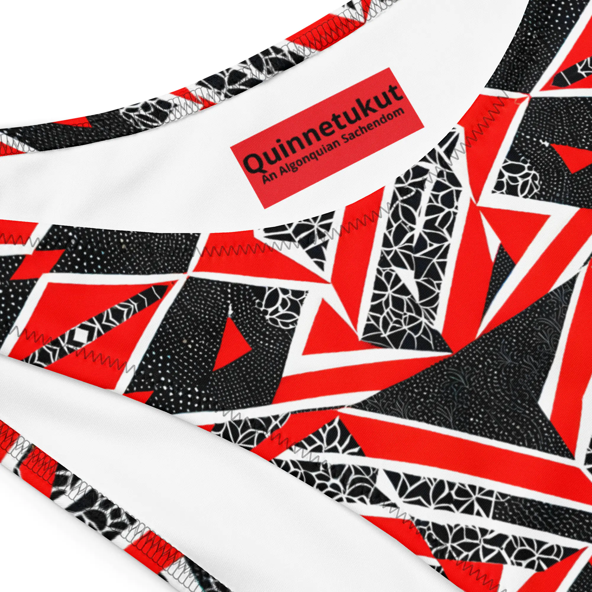 Quinnetukut Apparel: Design 01 – Bandeau Bikini - Image 5