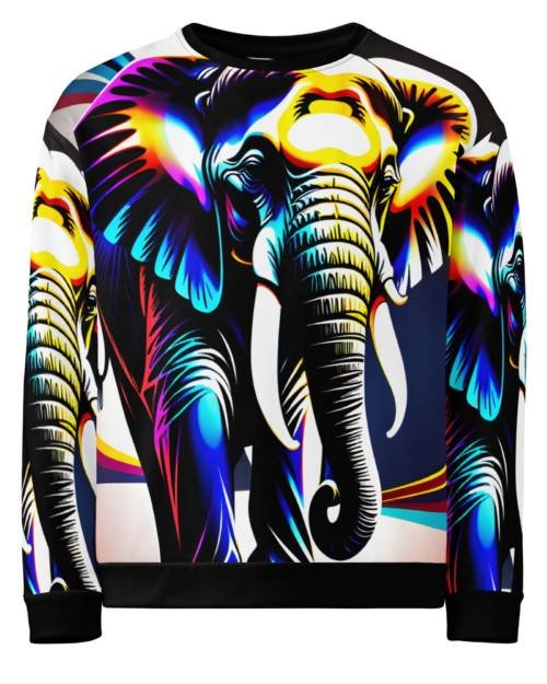 Elephantin' Apparel: Design 1 – Unisex Sweatshirt