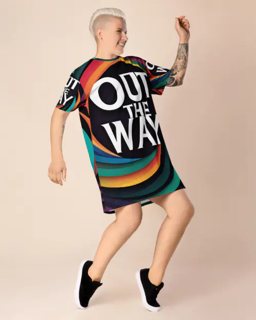 Out The Way: Design 02 – T-shirt dress