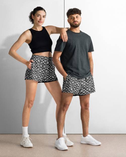 All-Over Print Unisex Athletic Shorts