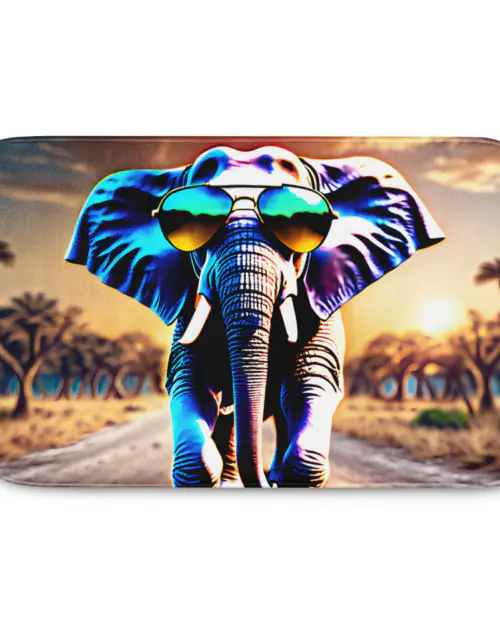 Elephantin' Apparel: Design 3 – Memory Foam Bath Mat
