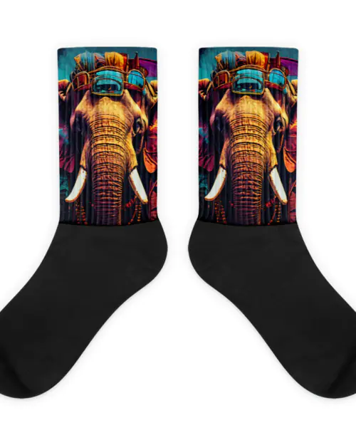 Elephantin’ Apparel: Design 2 – Socks
