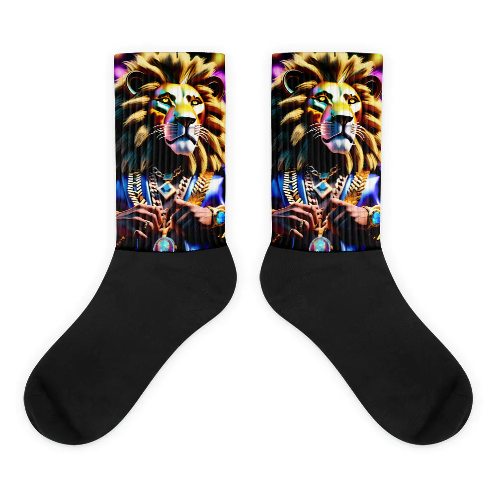 Lion Life: Design 01 – Socks