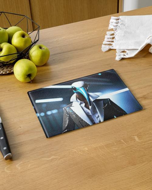 Glass cutting board