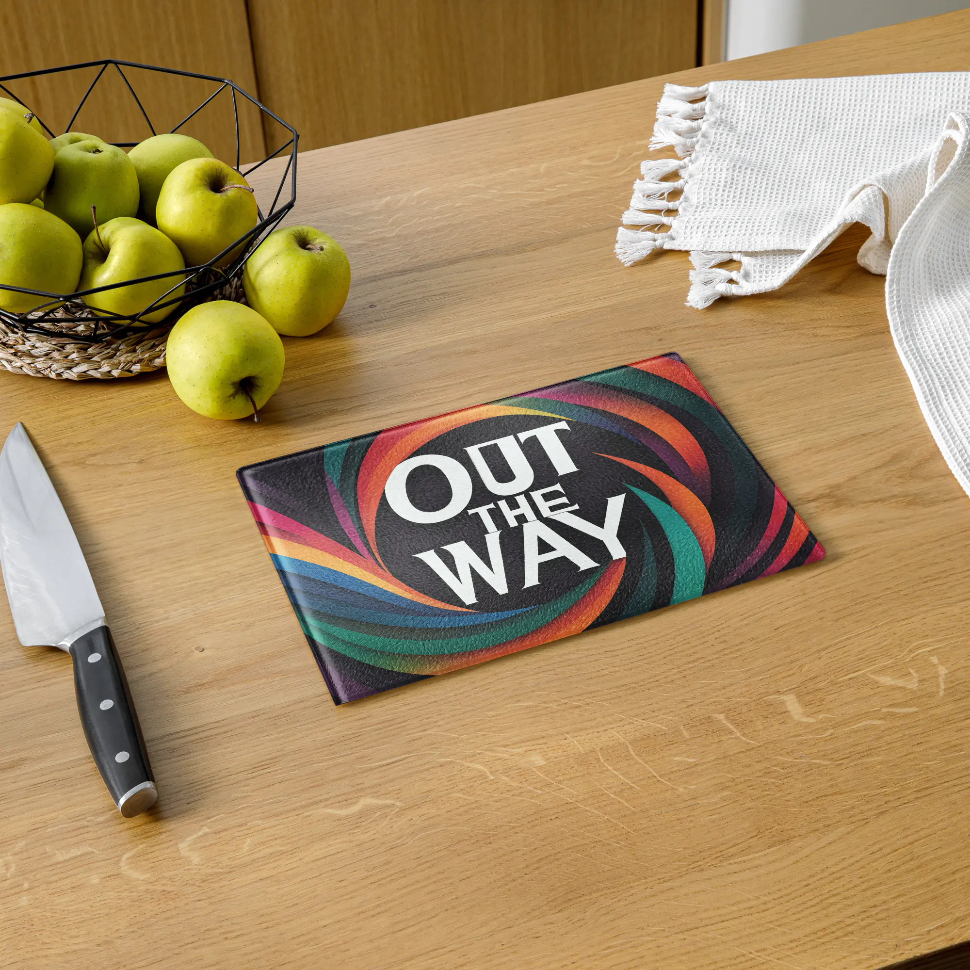 Out The Way: Design 02 – Glass cutting board - Image 2