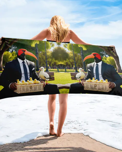 Father’s Day Ibis: Design 01 – Towel