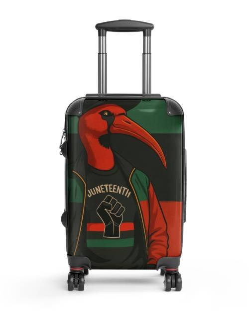 Juneteenth Ibis: Design 01 – Hard-shell suitcase