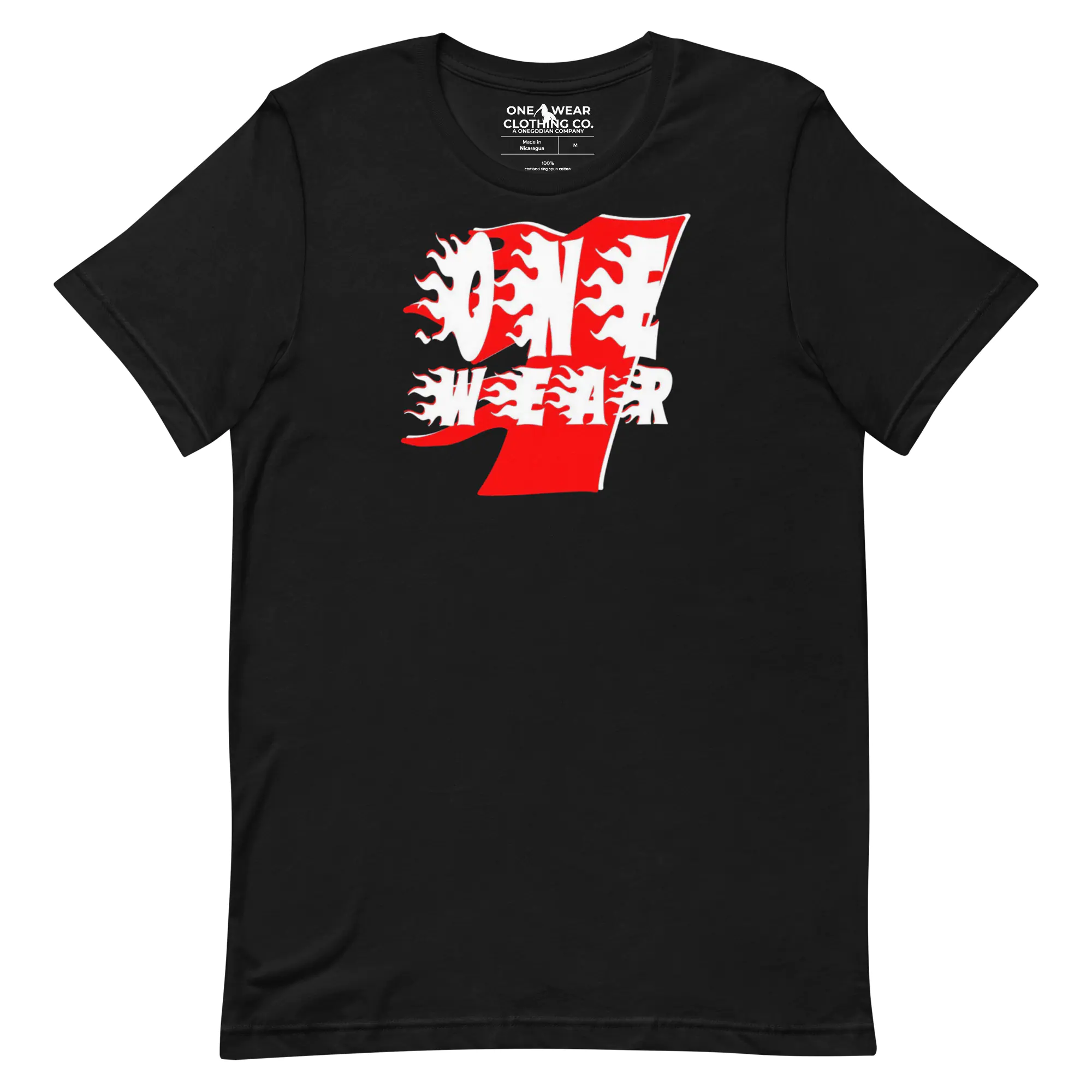 One Wear Graphic Series 97 – Men’s T-shirt – White & Red