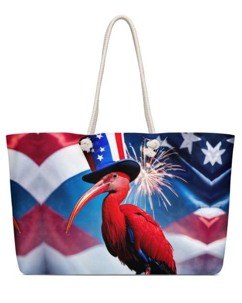 Independence Day Ibis: Design 01 - Oversized weekender bag
