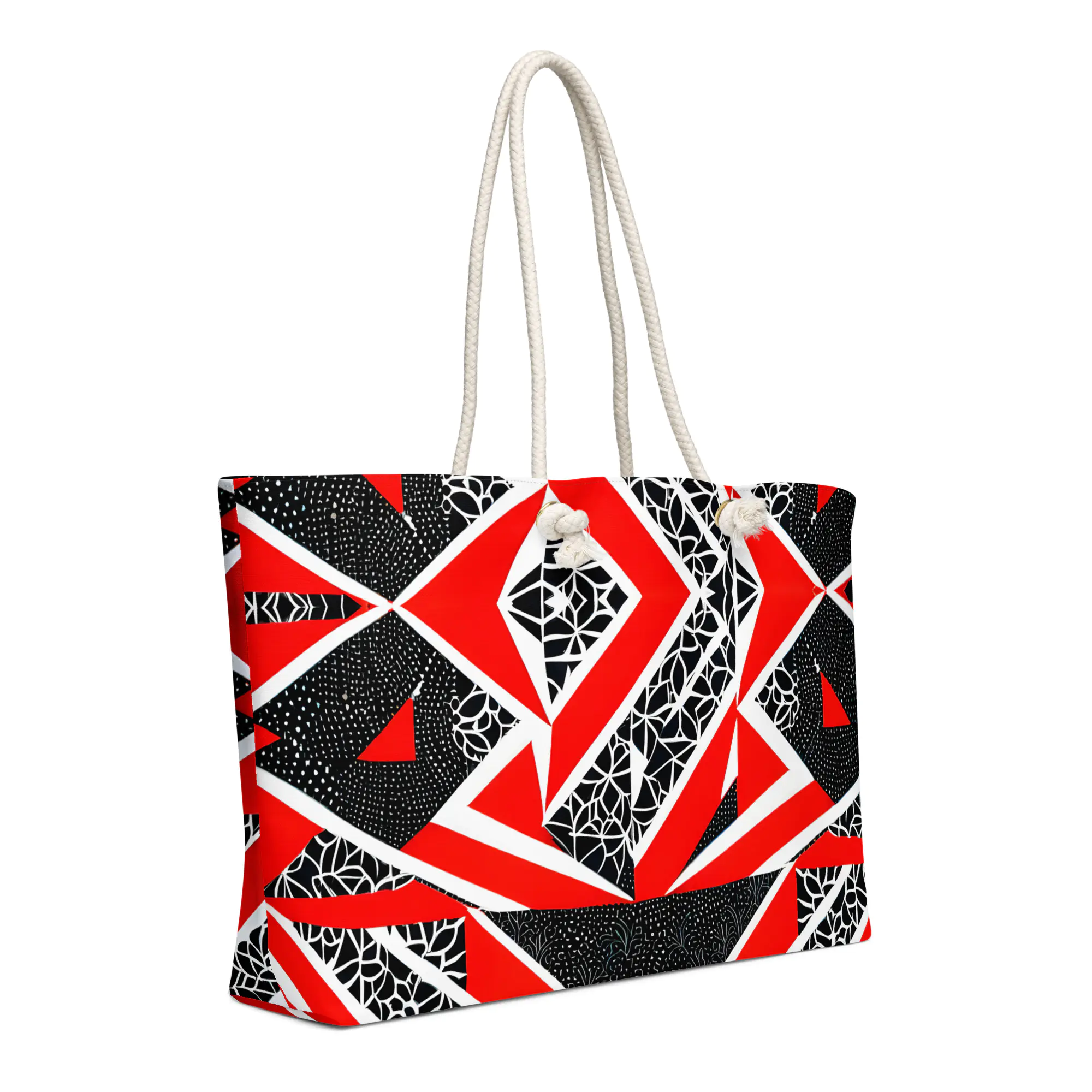 Quinnetukut Apparel: Design 01 – Oversized weekender bag - Image 3