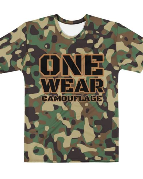 One Wear Graphic Series 14 - Men's T-shirt - Camouflage & Black