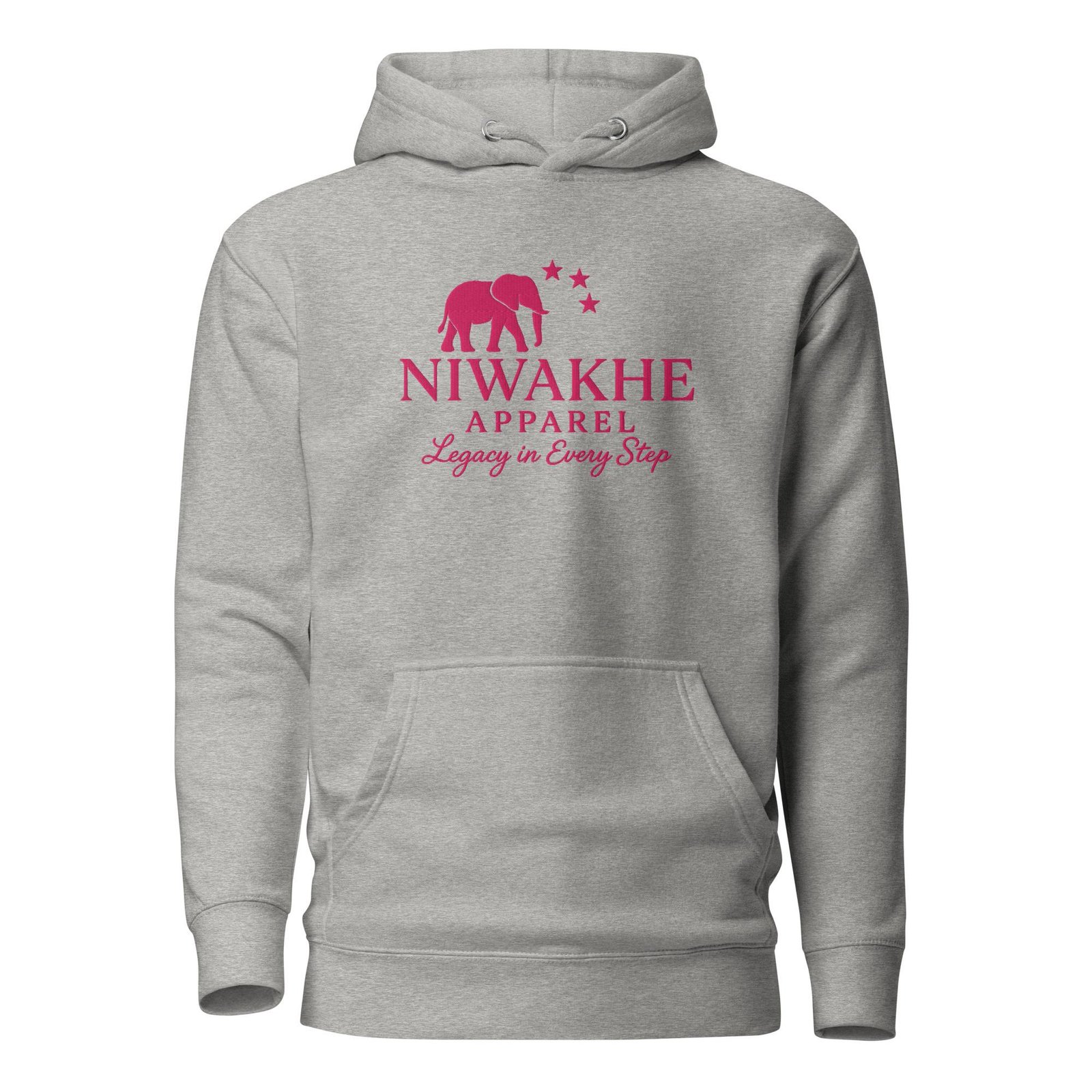 Niwakhe: Legacy in Every Step! – Women's Hoodie – Pink - Image 3