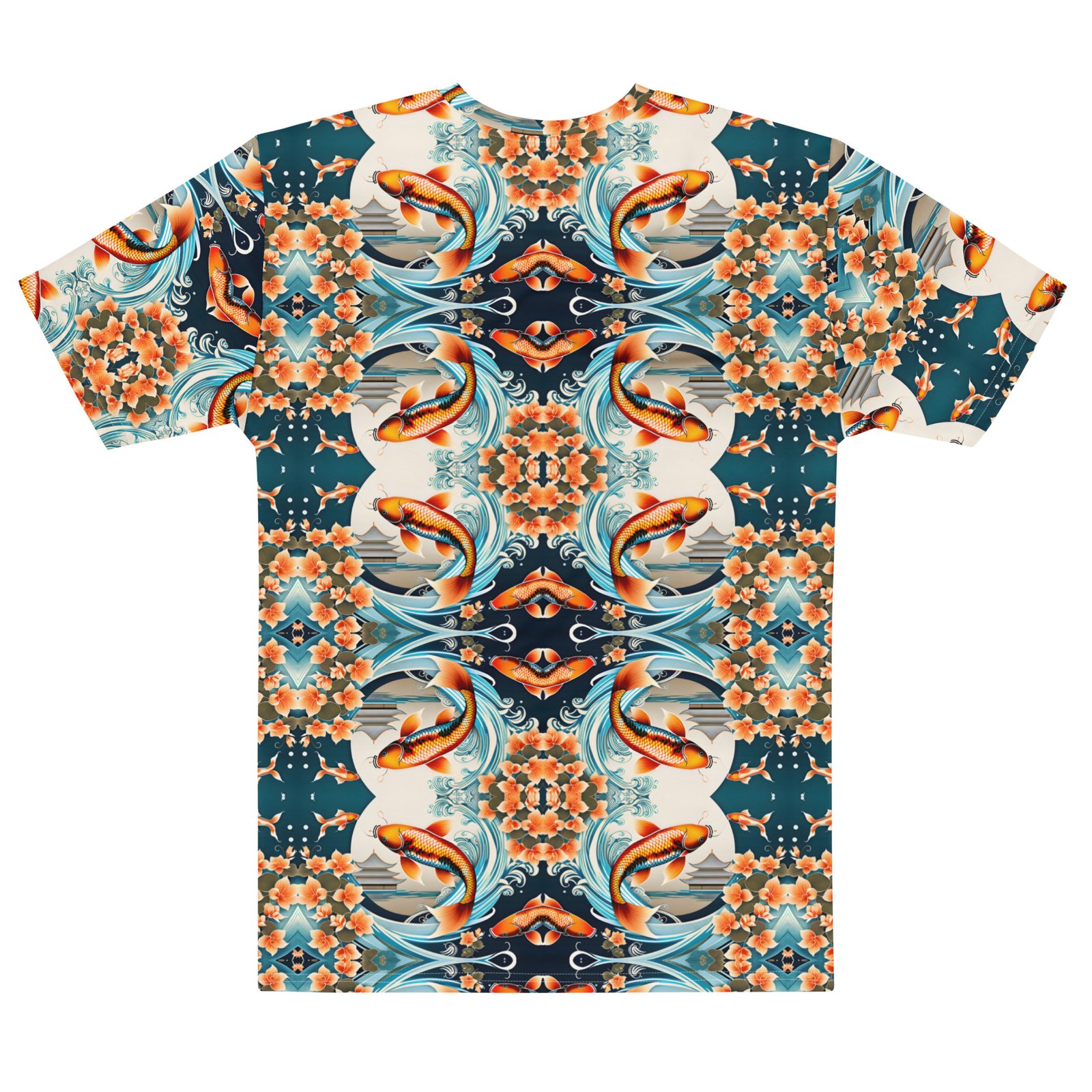 Koi-Men Apparel: Design 15 – Men’s cotton crew neck t-shirt