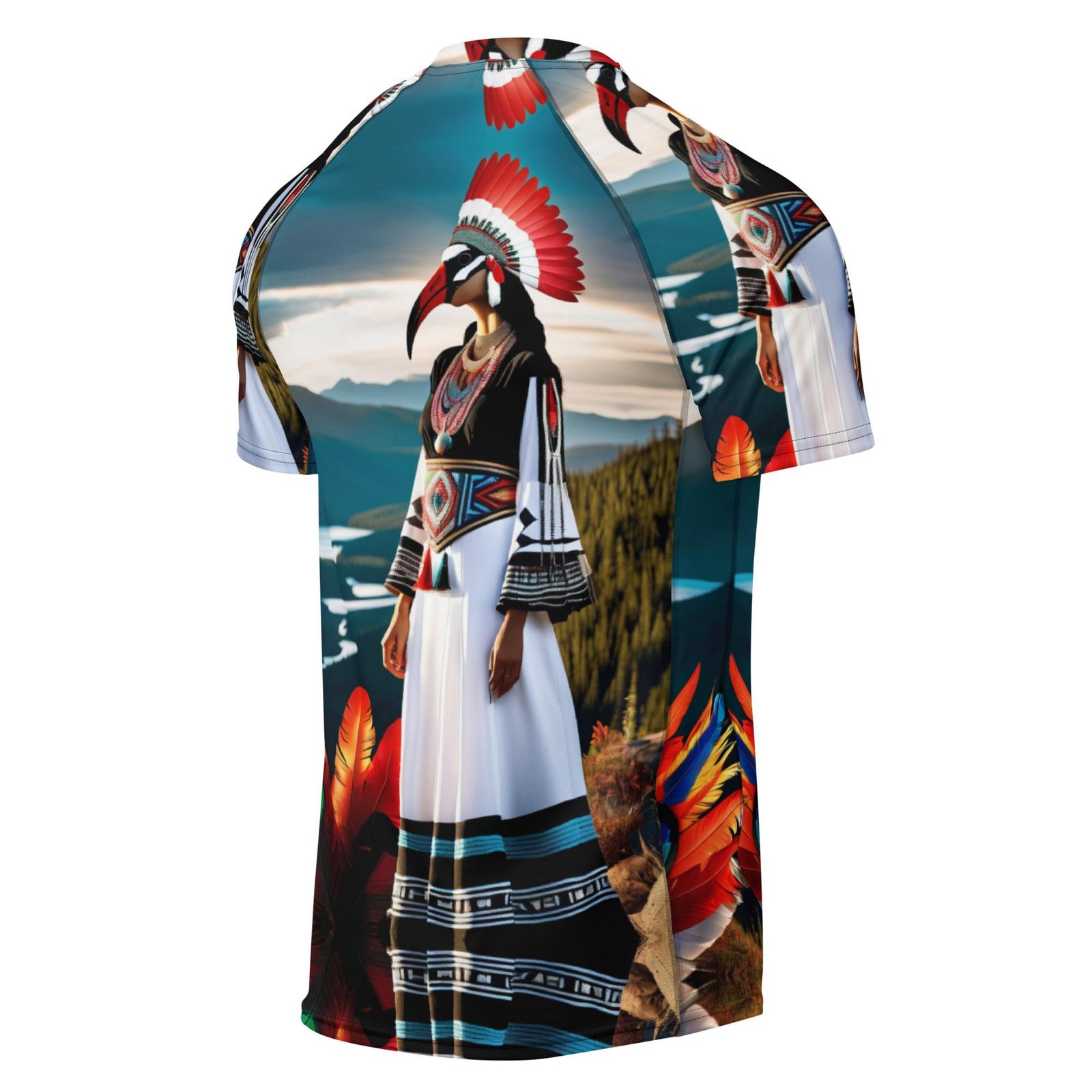 All-over print men’s rash guard - Image 3