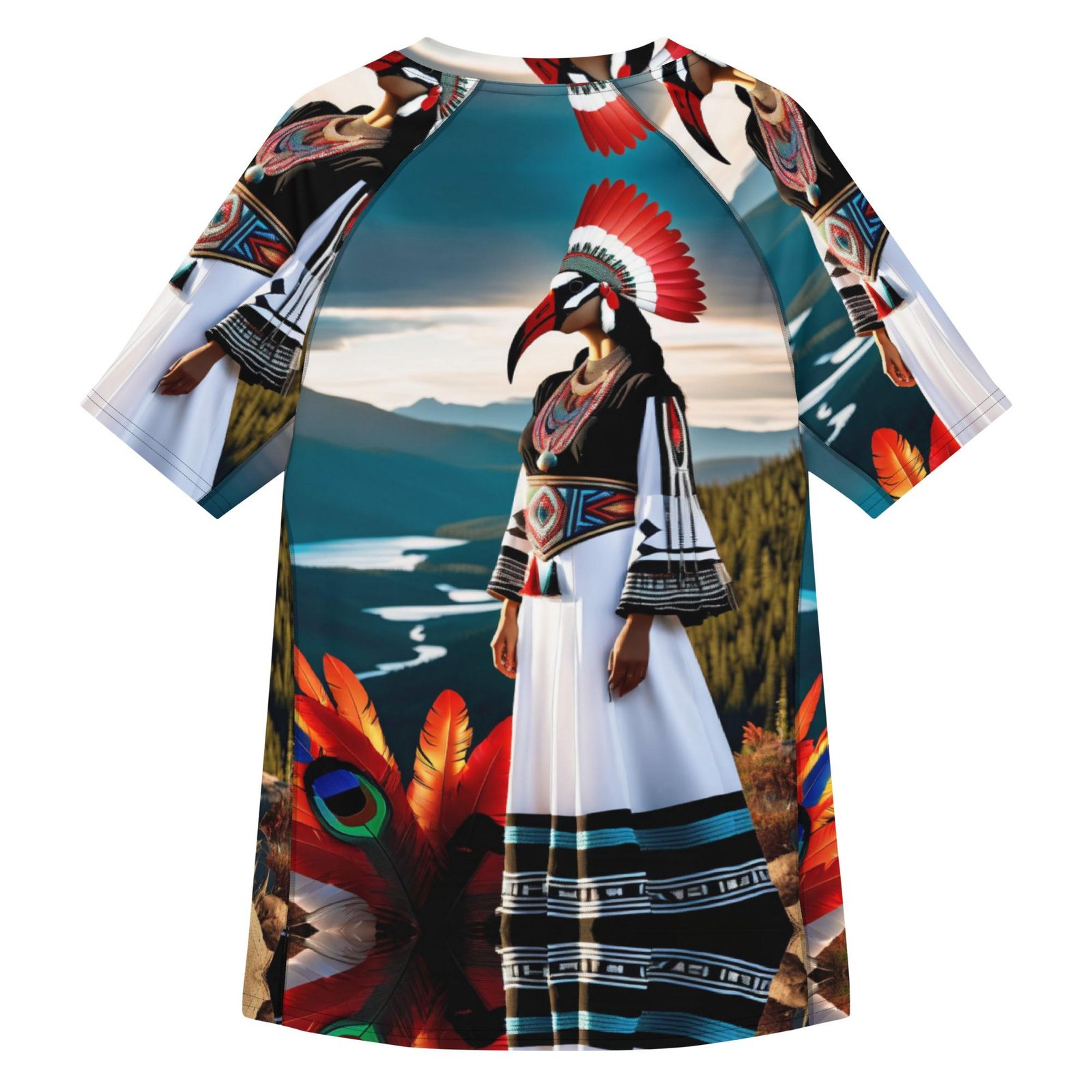 All-over print men’s rash guard - Image 5