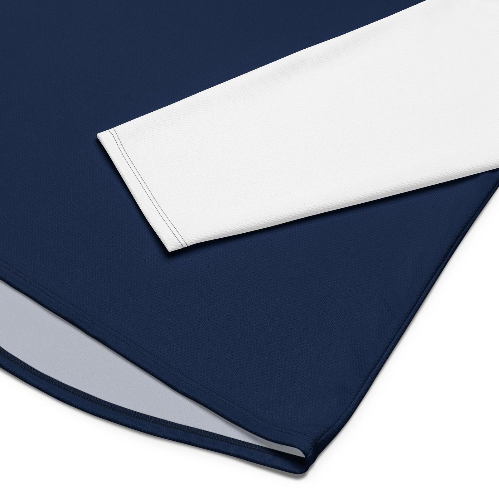 One Wear Slogan & Wavy Head Ibis 2 – Hockey Fan Jersey – Navy, Red & White - Image 4