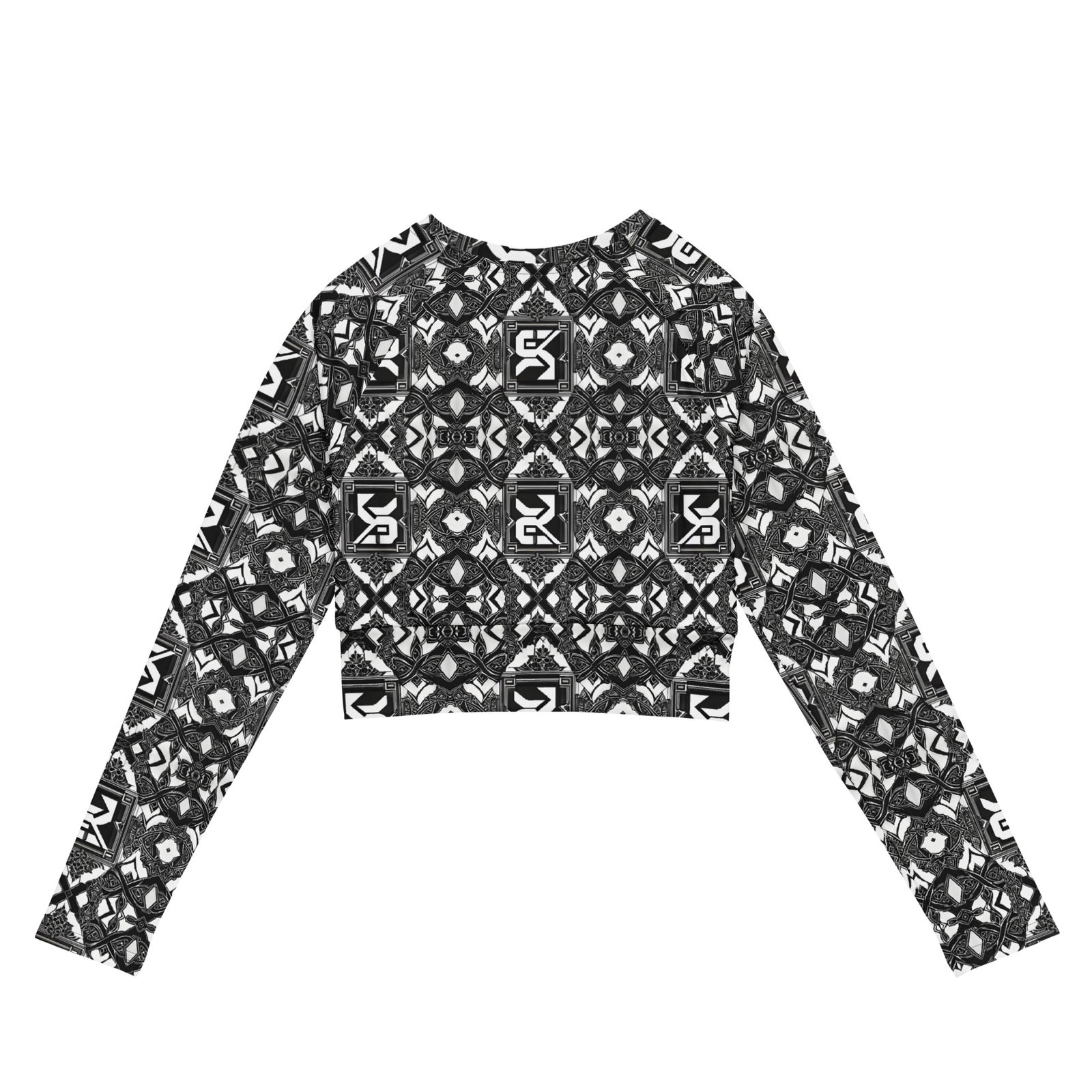 Recycled long-sleeve crop top - Image 5