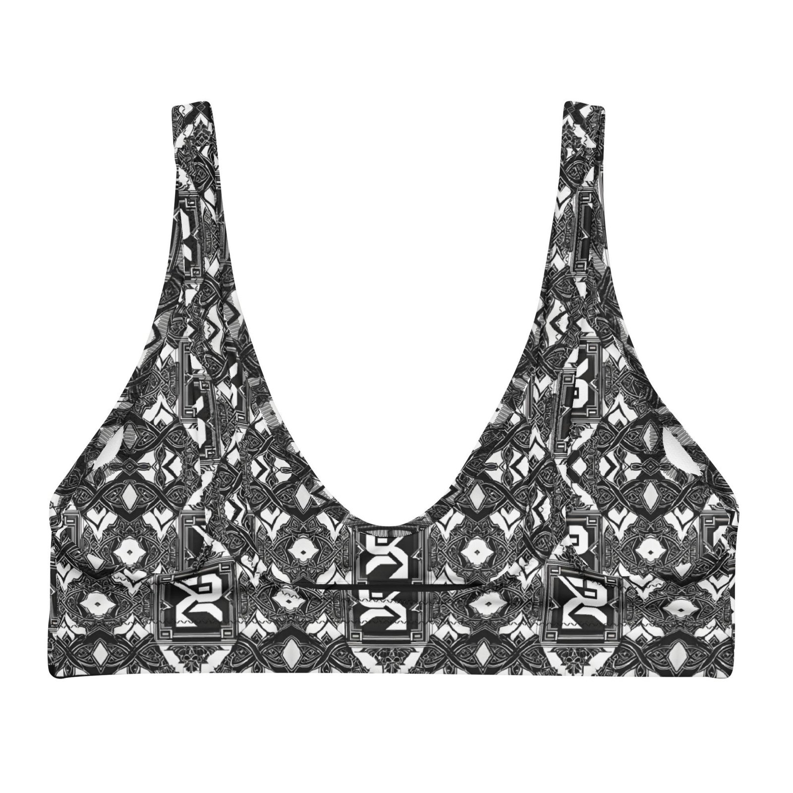 Recycled padded bikini top - Image 7