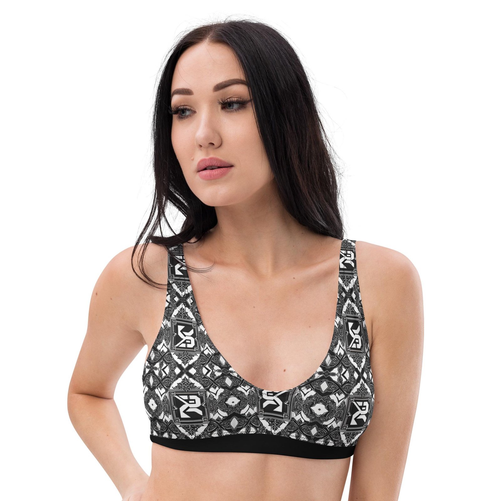 Recycled padded bikini top - Image 6