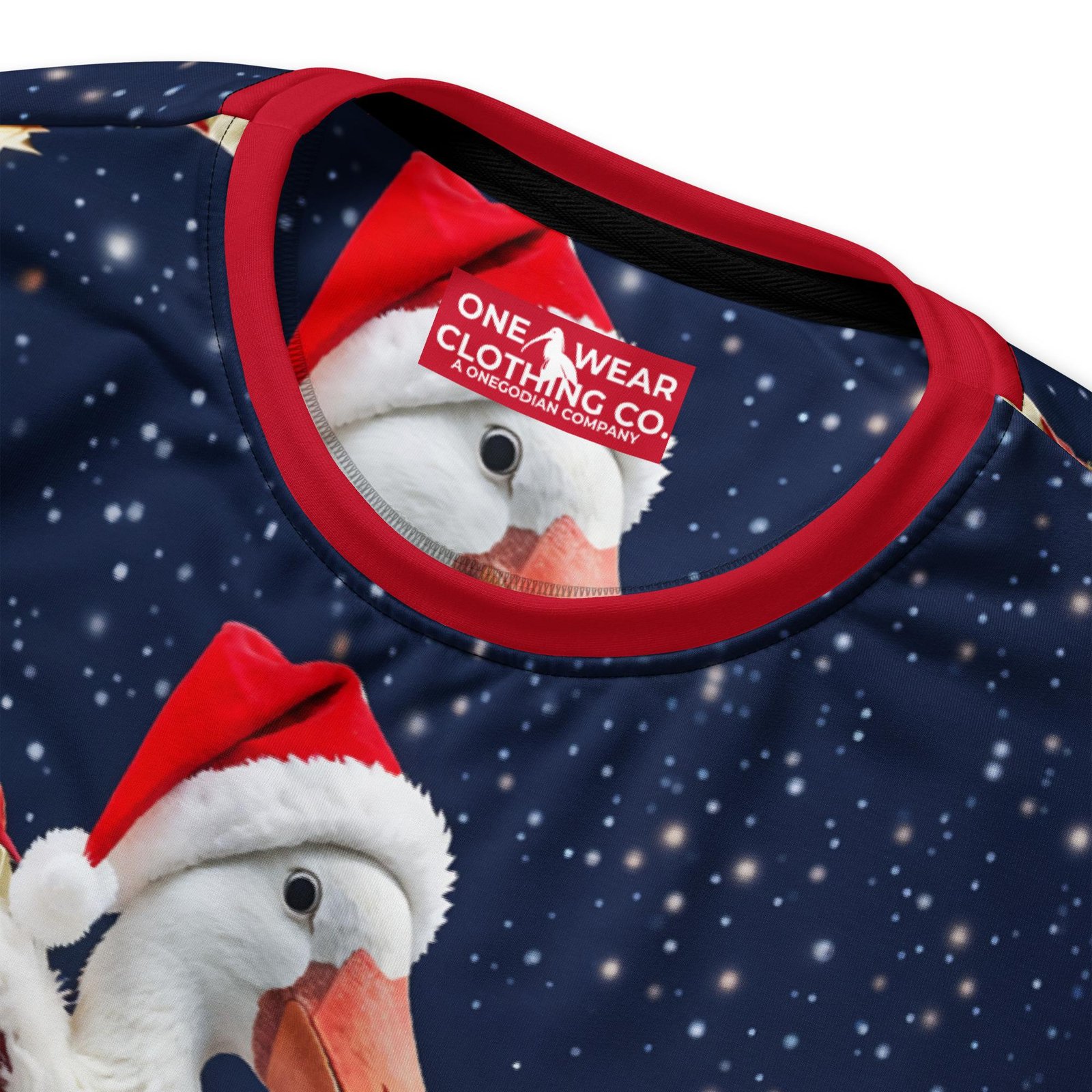 One Wear Santa Ibis: Design 01 – Unisex Sweatshirt - Image 5