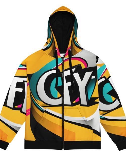Unisex zip hoodie