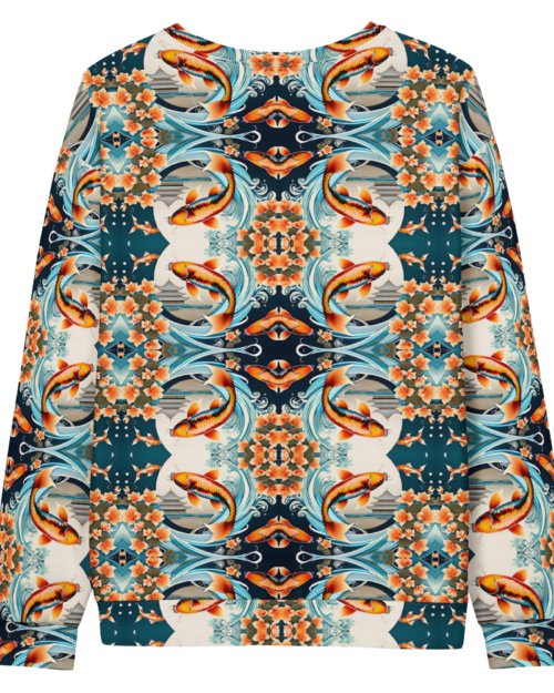 Koi-Men Apparel: Design 15 – Unisex Cotton Sweatshirt