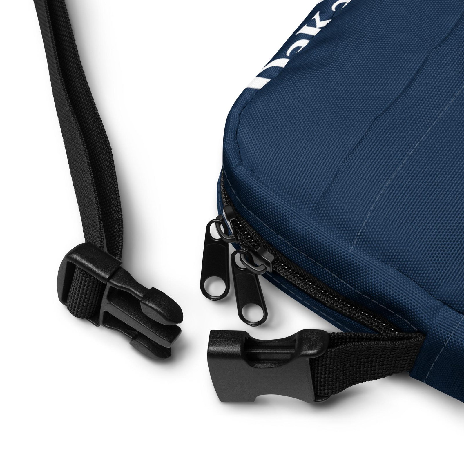 DaKahree: Signature Essentials™ – Utility crossbody bag – Navy & White - Image 6
