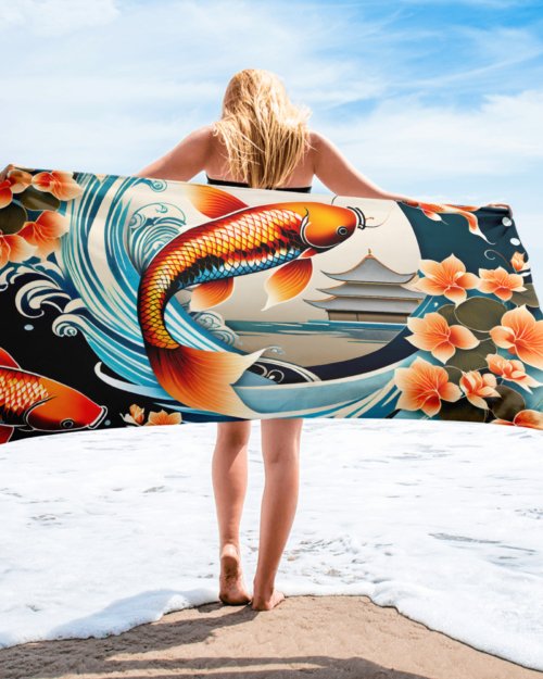 Koi-Men Apparel: Design 15 – Towel