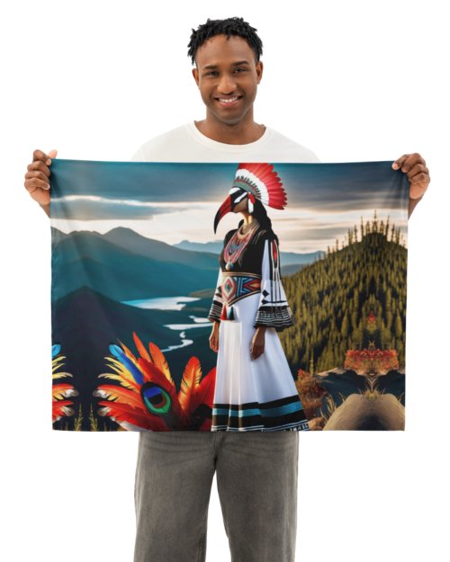 Indoor wall tapestry