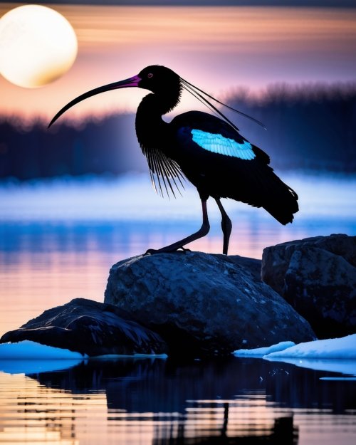 27. Winter Solstice Ibis Collection (Moonlight Lake)