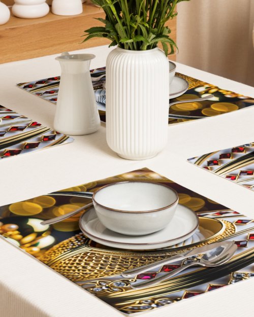 One Wear Ibis Faberge Egg 03 – Placemat Set