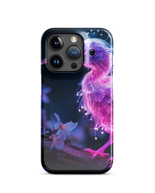 One Wear Neon Pink Ibis 01 – Snap case for iPhone®