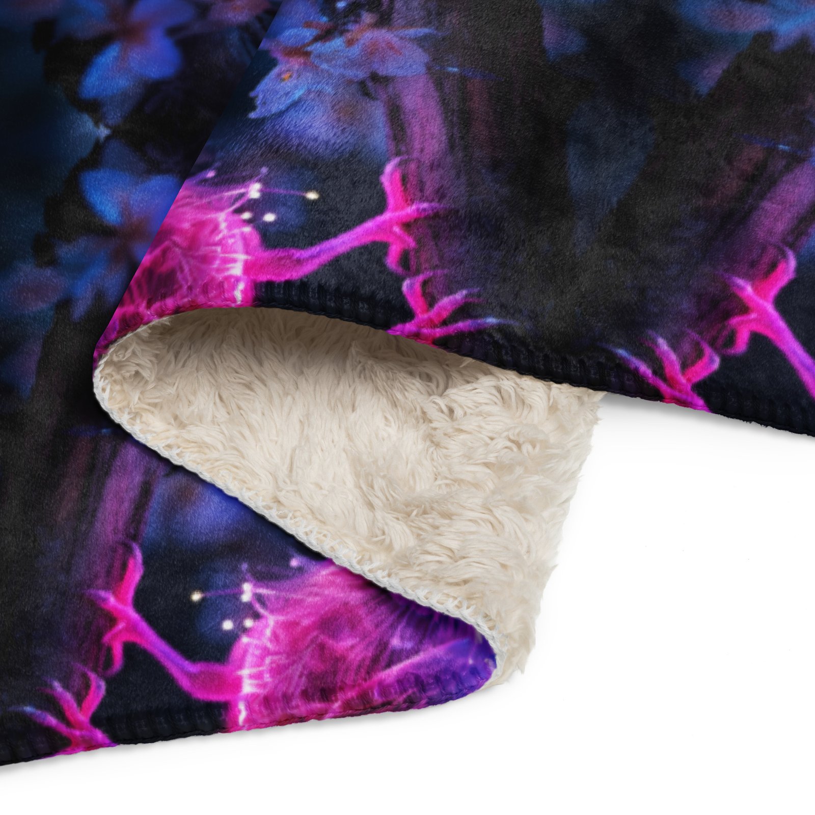 One Wear Neon Pink Ibis 01 – Sherpa blanket - Image 4