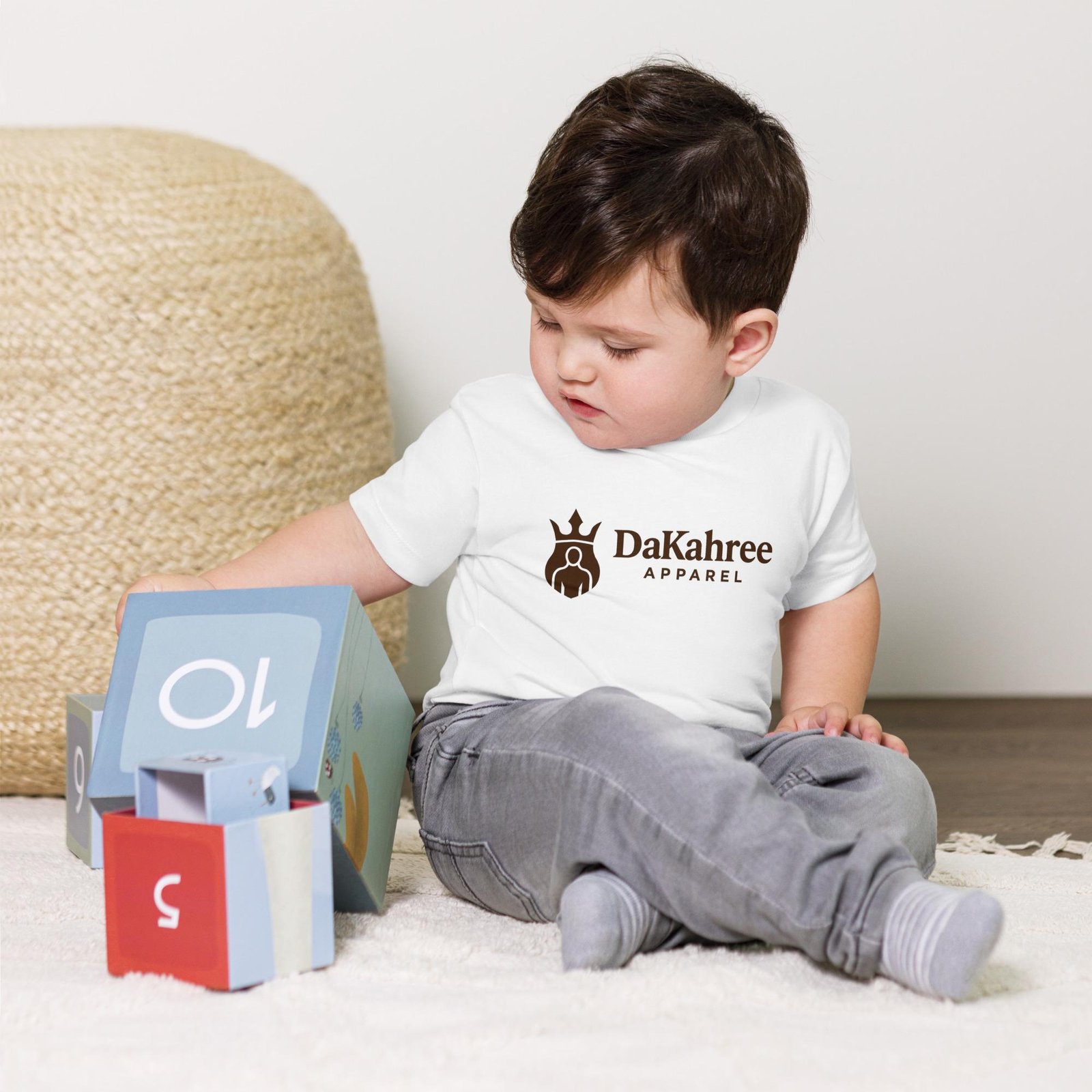 DaKahree Apparel – Toddler Short Sleeve Tee - Image 3