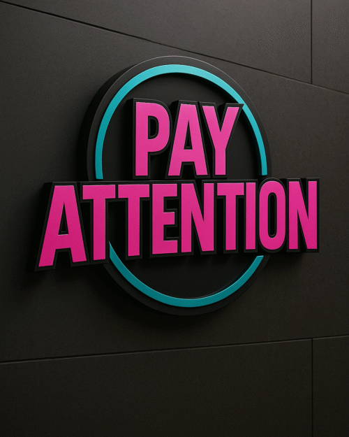 Pay Attention Apparel