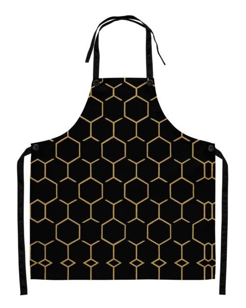 TALISHÉN: Steel Spine Hex Pattern – Apron