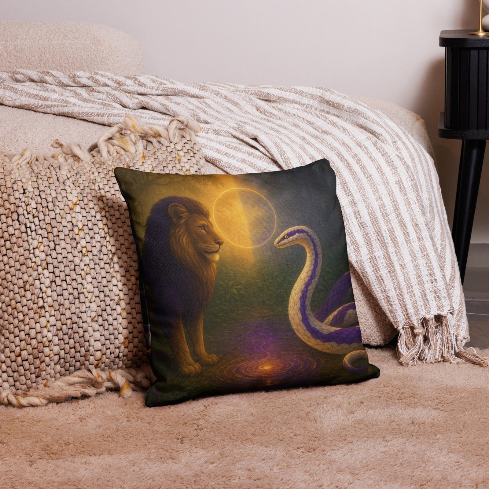 ELYNDRIA™: Origin of the Seralion – Premium Pillow - Image 2