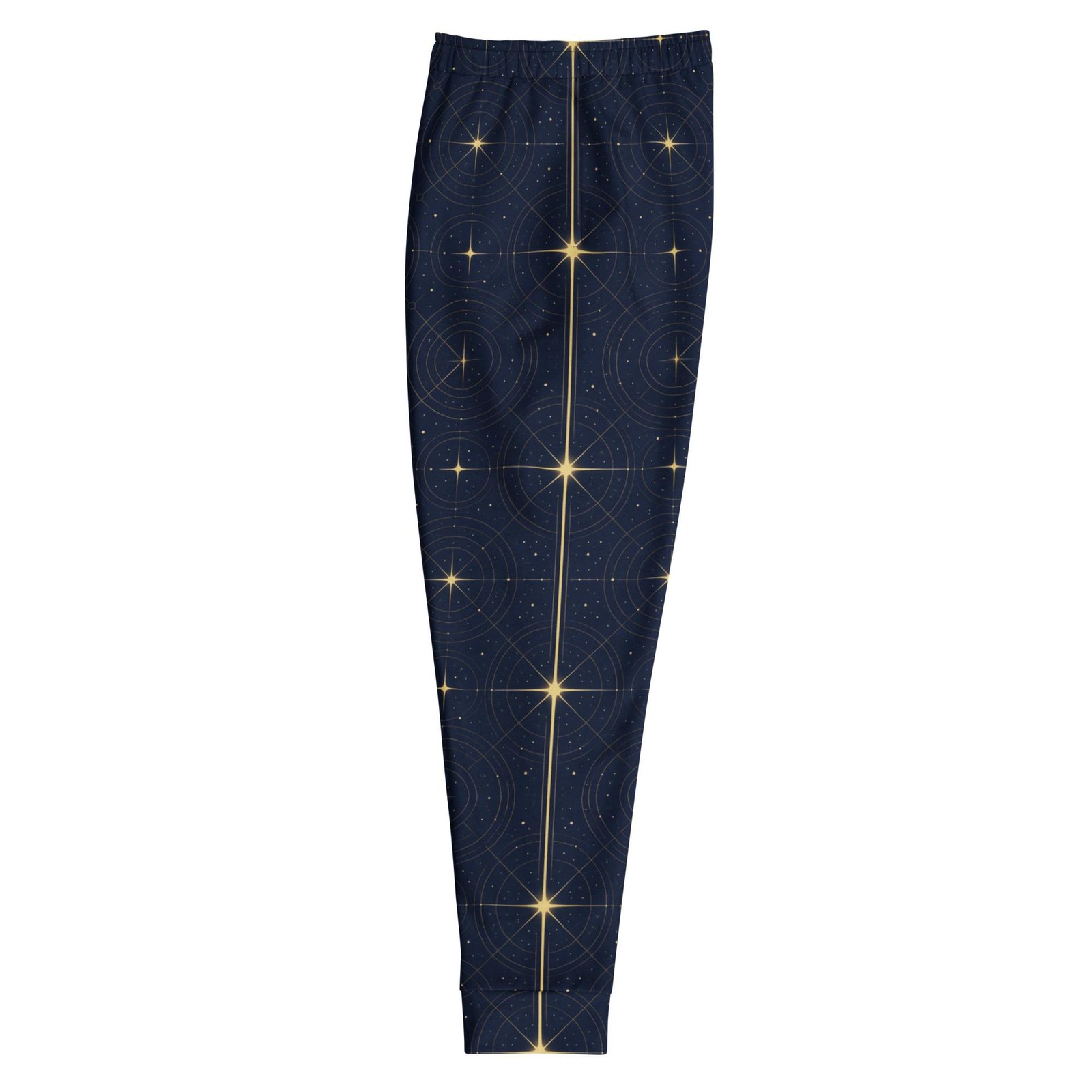Onegodia: Luminel Axis Grid™ – Men's Joggers – Navy & Gold - Image 6