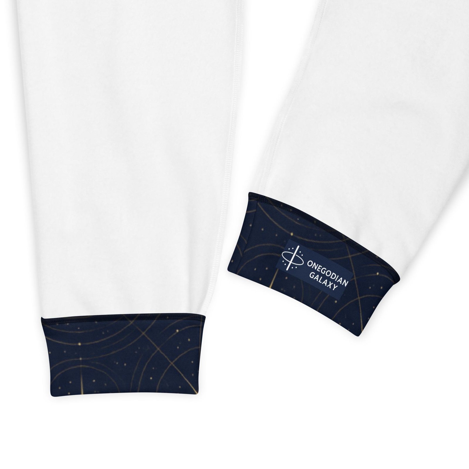 Onegodia: Luminel Axis Grid™ – Men's Joggers – Navy & Gold - Image 2