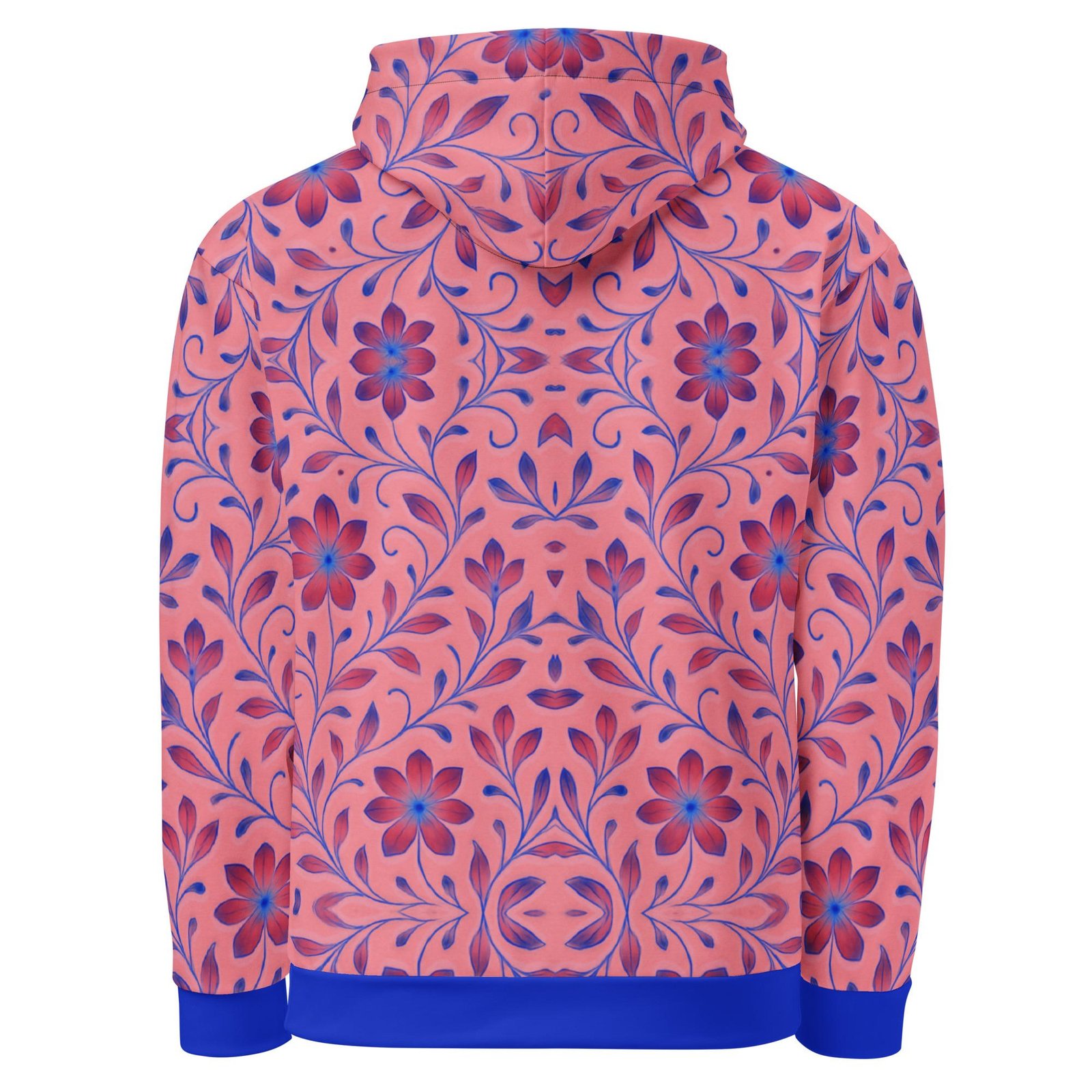 ELYNDRIA™: Mirror Garden Flow™ – Unisex Hoodie – Pink - Image 3