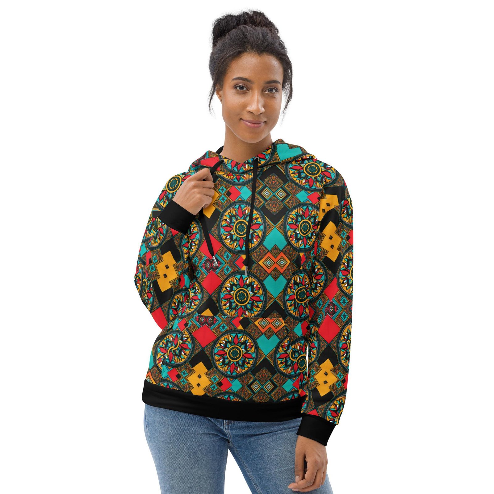 Quinnetukut Apparel: Design 07 – Unisex Hoodie - Image 3