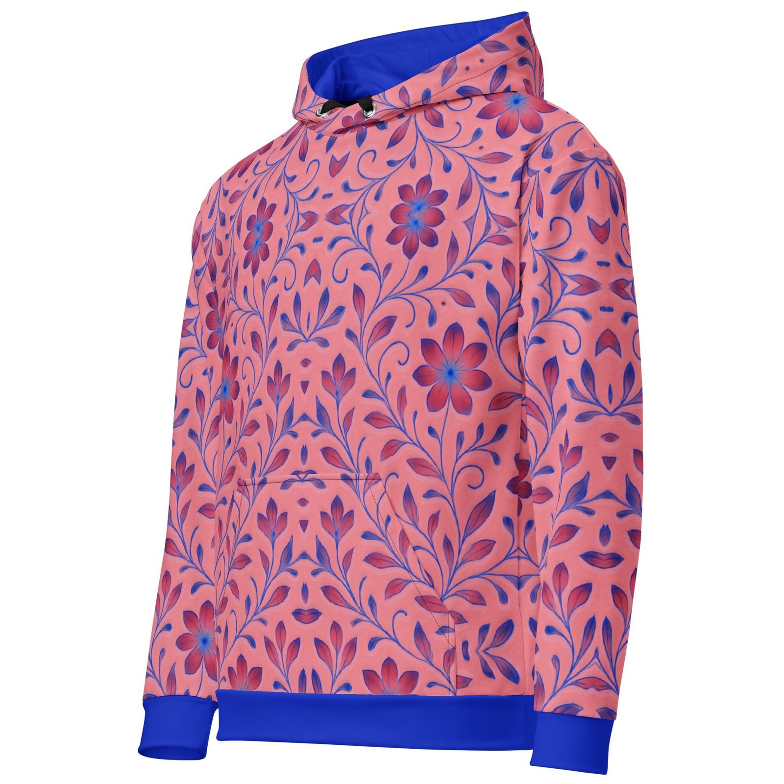 ELYNDRIA™: Mirror Garden Flow™ – Unisex Hoodie – Pink - Image 2