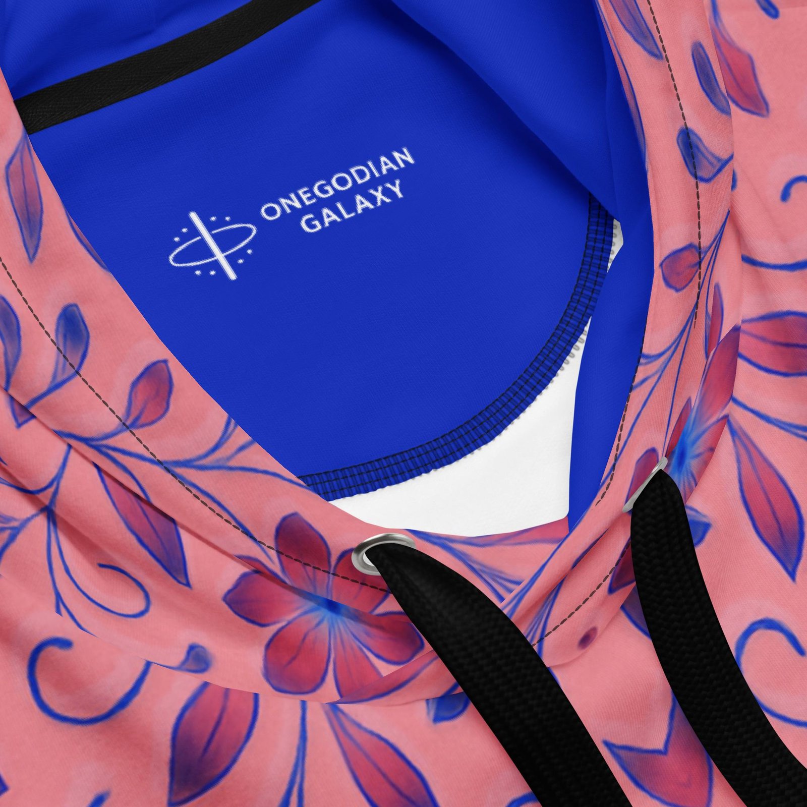 VAELORIA™: Tri-Flame Forge Weave™ – Unisex Hoodie – Black & Orange - Image 6